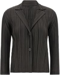 Pleats Please Issey Miyake - 'Pleats' Blazer - Lyst