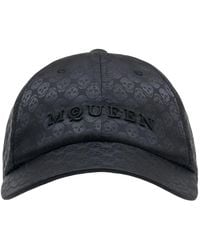 McQueen - Skull Repeat Cap - Lyst