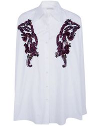 Dries Van Noten - "Casia" Embroidered Shirt - Lyst