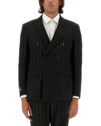 FAMILY FIRST - Double-Breasted Jacket - Lyst