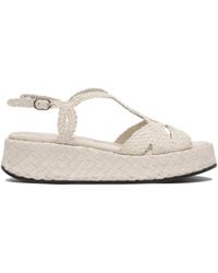 Pons Quintana - Leather Rubber Sandals - Lyst