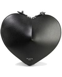 Alaïa - Alaia "Le Cœur" Small Crossbody Bag - Lyst