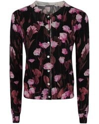 In bed with You - Printed Korean Collar Sweater - Lyst