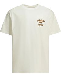 Carhartt - Short Sleeves Coffee Break T-Shirt Organic Cotton Single Jersey - Lyst