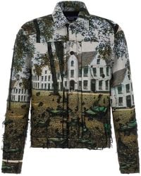 Junya Watanabe - Jacquard Square Jacket - Lyst