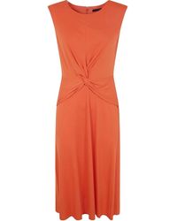 Ralph Lauren - Tessanne Short Sleeve Day Dress - Lyst