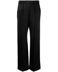 Jil Sander - Satin Palazzo Pants - Lyst