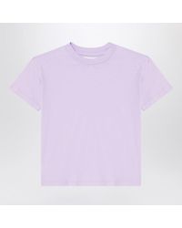 American Vintage - Lilac Cotton Gamipy T-Shirt - Lyst