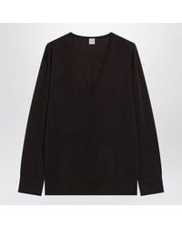 TOTEME - Vneck Sweater - Lyst