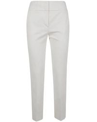 Peserico - Pant Stretch Cotton Viscose - Lyst