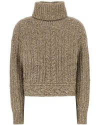 Isabel Marant - Isabel Marant Etoile Stretch Cotton Blend Brenda Sweater - Lyst