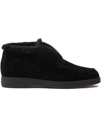 Santoni - Ankle Booties - Lyst
