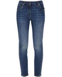 Brunello Cucinelli - Slim Fit Denim Pants - Lyst