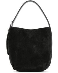 TOTEME - Petite Belted Suede Tote - Lyst