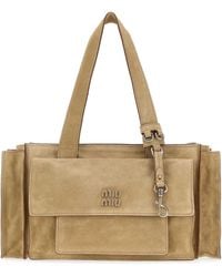 Miu Miu - Shoulder Bag With Adjustable Strap - Lyst