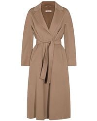 Max Mara - Wool Long Coat - Lyst