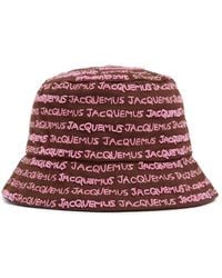 Jacquemus - Le Bob Bordado Logo Bucket Hat - Lyst
