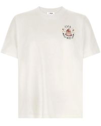 CASABLANCA - T-Shirt With 'Casa Way' Print - Lyst