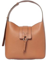 Hogan - Leather Hobo Bag - Lyst