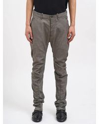 Masnada - Slim Stretch Cotton Pants - Lyst