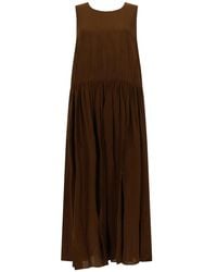 Uma Wang - Round Neck Maxi Dress - Lyst