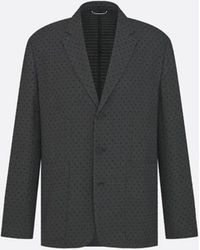 Dior - Wool Alpaca Woven Jacket - Lyst