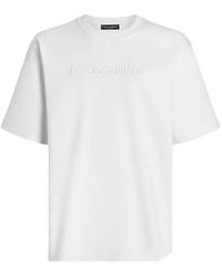 Dolce & Gabbana - Dolce & Gabbana Cotton T-Shirt With Regular Fit - Lyst