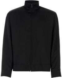 Valentino Garavani - Satin Sweatshirt - Lyst
