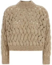Brunello Cucinelli - 'Dazzling Waves' Sweater - Lyst