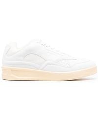 Jil Sander - Leather Sneakers - Lyst