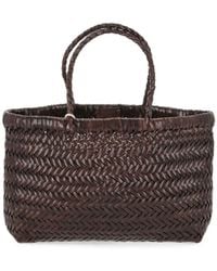 Dragon Diffusion - Mini Flat Gora Basket Bag - Lyst