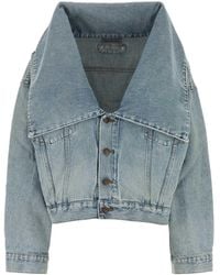 Balenciaga - Denim Jacket For - Lyst