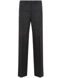 Prada - Wool Pants - Lyst