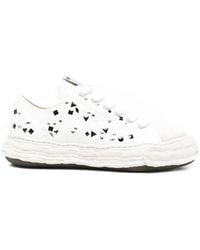 Maison Mihara Yasuhiro - Peterson 23 Original Sole Embellished Canvas Low Top Sne - Lyst