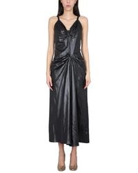 Maison Margiela - Moiru00C9 Polyester Dress - Lyst