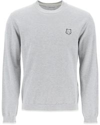 Maison Kitsuné - Bold Fox Head Pullover Swe - Lyst