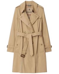 Burberry - Waterloo Trench Coat Honey - Lyst