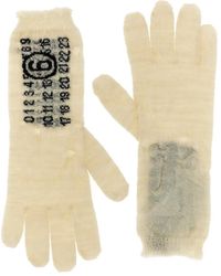 MM6 by Maison Margiela - 'Numeric Signature Mm6' Gloves - Lyst