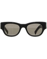 Saint Laurent - Aviator Frame Sunglasses Nylon - Lyst