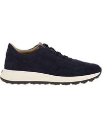 Tod's - Goatskin Suede Sneakers - Lyst