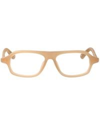 Jacquemus - Matt Milky/ Optical Acetate Glasses - Lyst