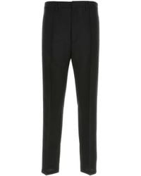 Prada - Mohair Blend Pant Wool - Lyst