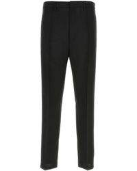 Prada - Mohair Blend Pant Wool - Lyst