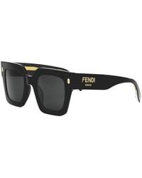 Fendi - Sunglasses Fe40101I 01A/23/145 - Lyst