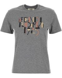 Fendi - Roma T-Shirt - Lyst