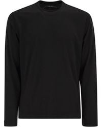 Fedeli - Long-Sleeve Pure Cotton T-Shirt - Lyst