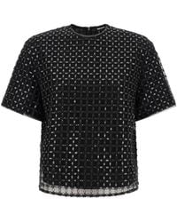 ROTATE BIRGER CHRISTENSEN - Rotate Birger Christensen 'Beaded Oversize' Top - Lyst