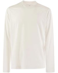 Fedeli - Giza Cotton Crew-Neck T-Shirt - Lyst