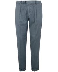 Michael Coal - Linen Classic Trousers - Lyst