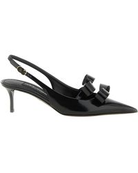 Dolce & Gabbana - Dolce&Gabbana 'Coeur' Slingbacks - Lyst